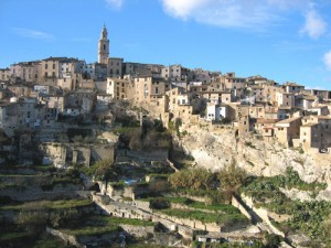 España - Valencia - Bocairent - vista del pueblo 1