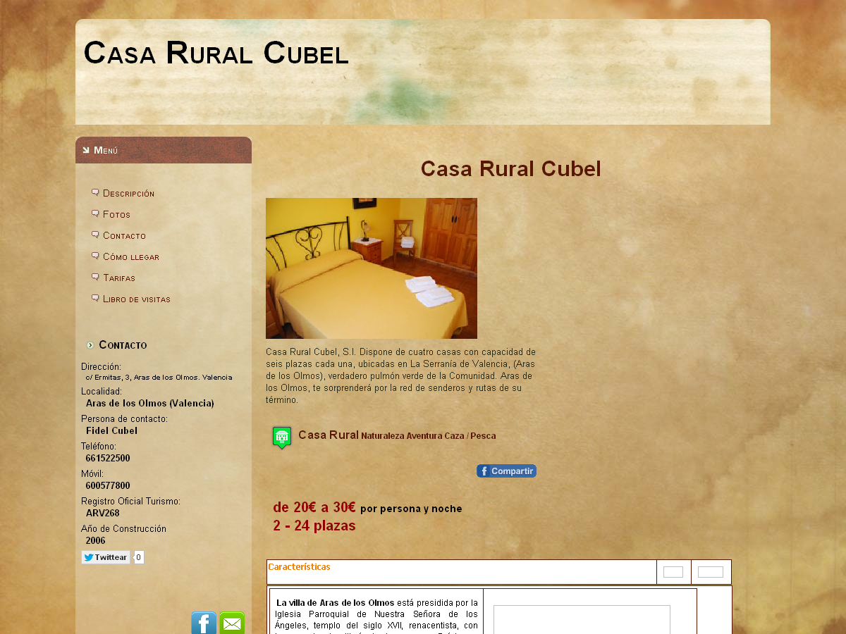 Casa Rural Cubel