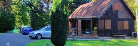 Buhardilla en cabaña tirolesa con piscina