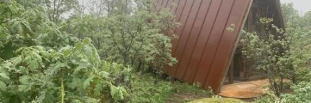 Cabaña en la Vera balcón