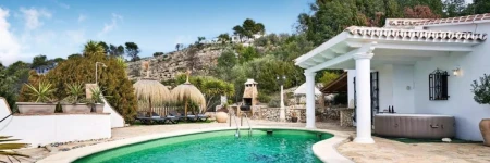 Casa Rural Boas, con vistas impresionantes, Barbacoa en Cómpeta by CostaDelSolEscapes