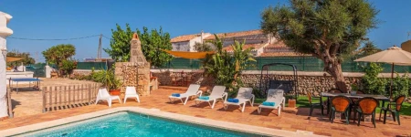 Casa Rural Menorquina Con Piscina y Barbacoa