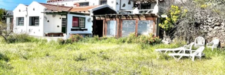 Casa rural con vistas al mar y terraza con barbacoa en Isora