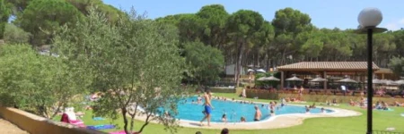 Europe tents camping Begur