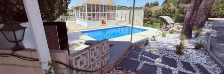 Luxury Villa con piscina y tenis privados