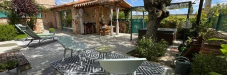 Villa Manfarita-3 casitas y un jardín hechos con mucho mimo!