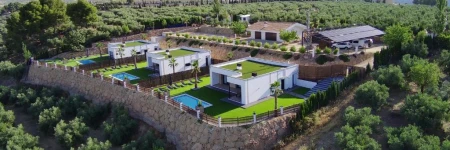 Villas de lujo con Chimenea y Vistas Panorámicas a la Sierra de Cazorla
